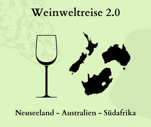 
                  
                    Weinweltreise 2.0 - Neue Welt: Entdecken Sie die Vielfalt der Weine aus Neuseeland, Australien und Südafrika
                  
                